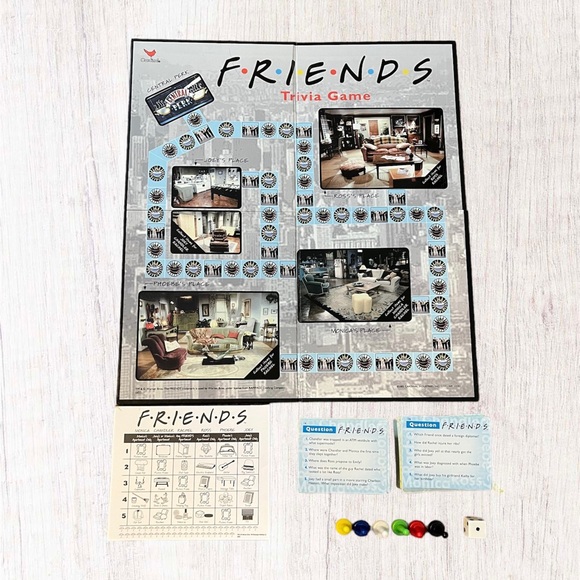 Vintage Friends Trivia Board‎ Game Collectors Edition - Picture 7 of 9